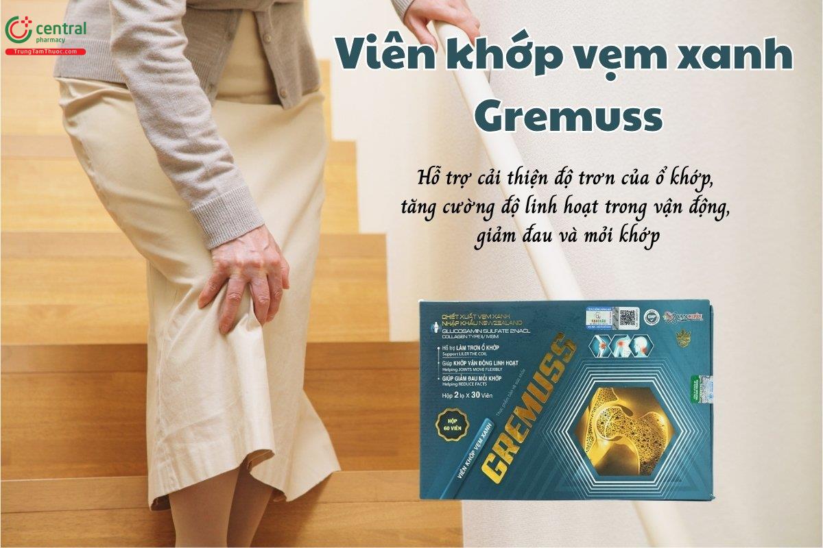Viên khớp vẹm xanh Gremuss