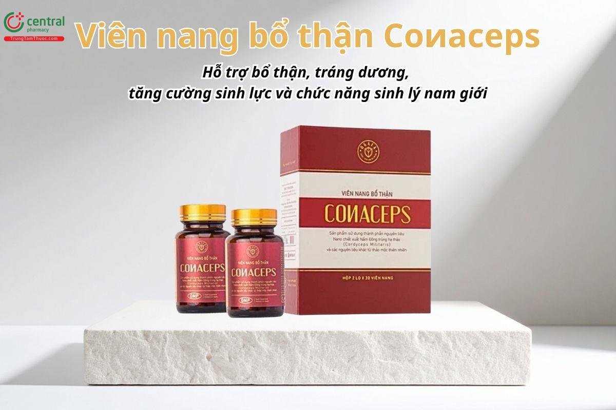 Viên nang bổ thận Coиaceps hỗ trợ bổ thận, tráng dương, tăng cường sinh lực và chức năng sinh lý nam giới