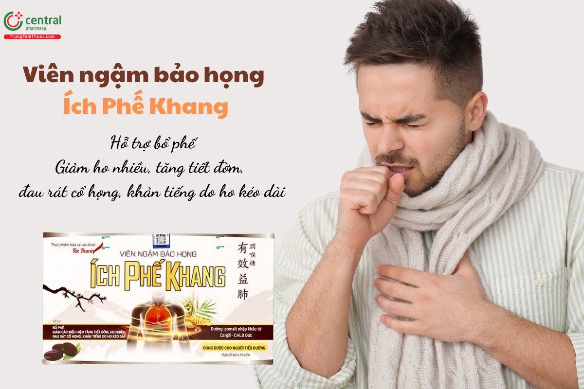 Viên ngậm bảo họng Ích Phế Khang