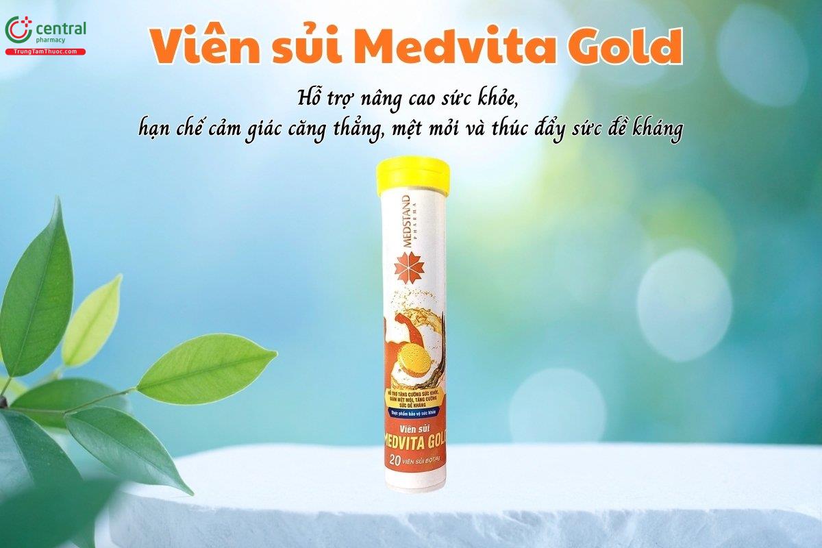 Viên sủi Medvita Gold