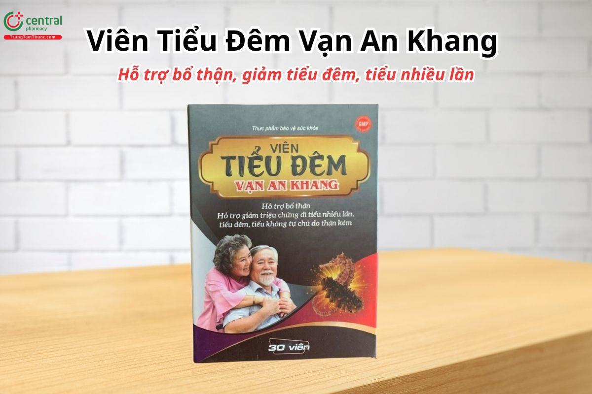 Viên Tiểu Đêm Vạn An Khang hỗ trợ bổ thận, giảm tiểu đêm, tiểu nhiều lần