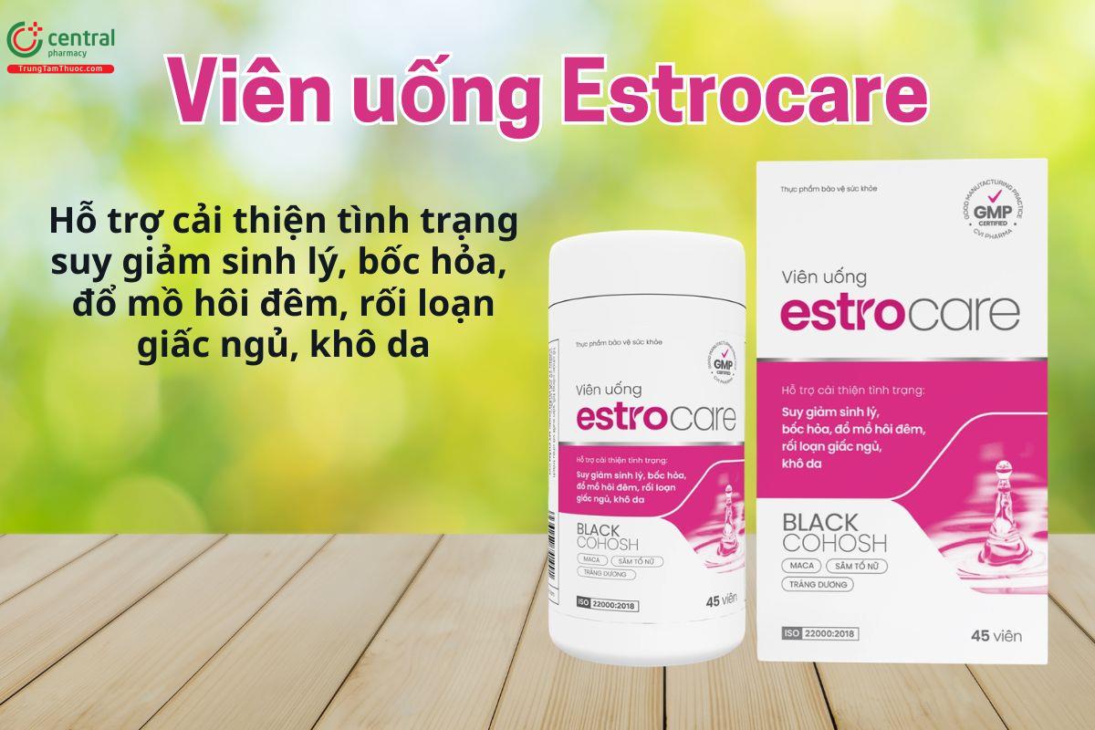 Viên uống Estrocare hỗ trợ giảm các triệu chứng tiền mãn kinh
