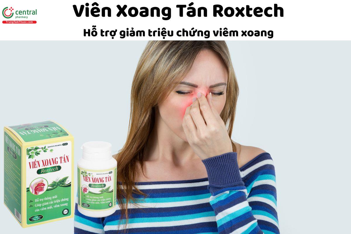 Viên Xoang Tán Roxtech - Giúp giảm các triệu chứng liên quan đến viêm xoang