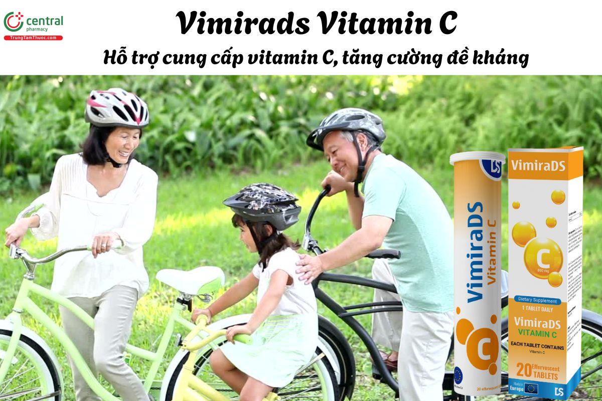 Vimirads Vitamin C - Giúp chống oxy hóa và tăng cường hệ miễn dịch