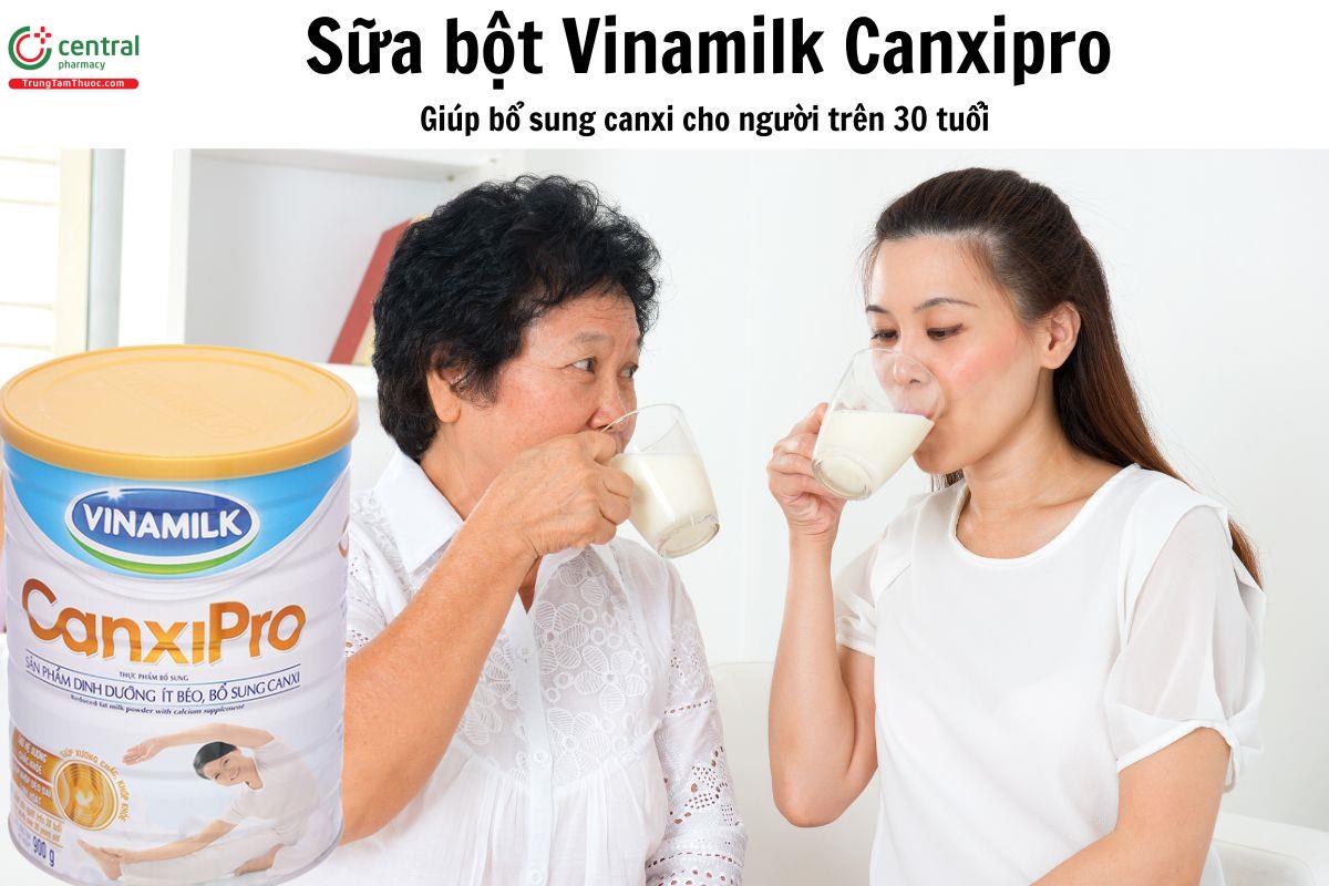 Sữa bột Vinamilk Canxipro (900g) - Tăng cường sức khỏe xương khớp