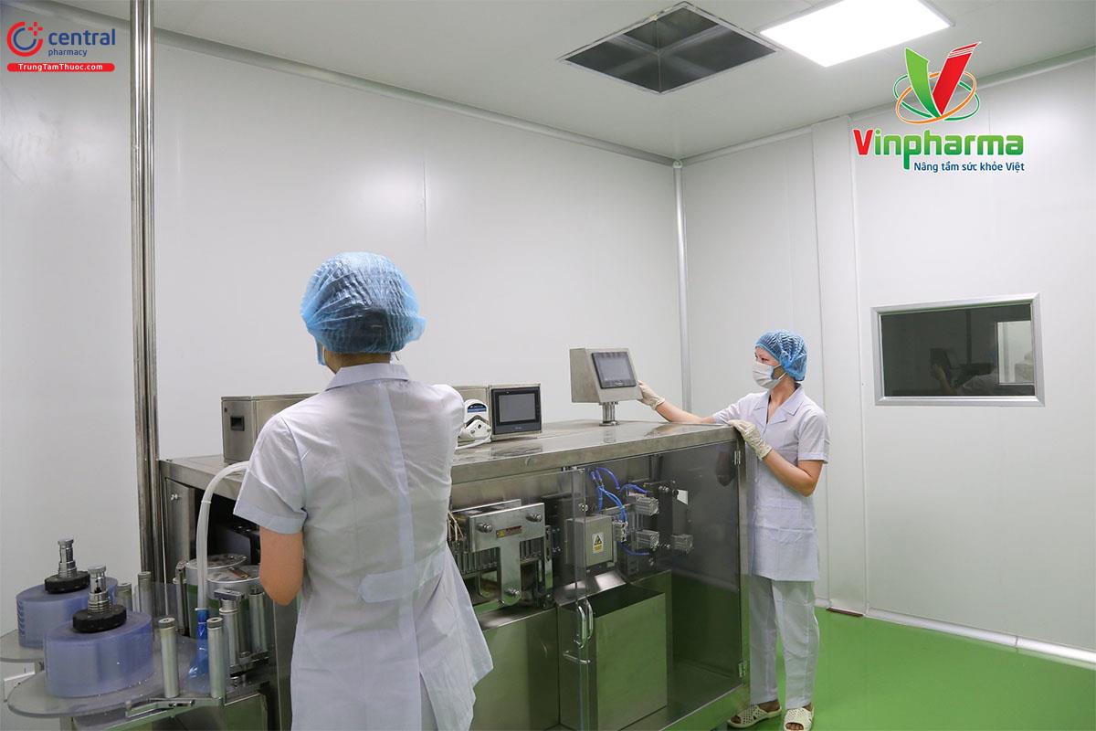 Hoạt động sản xuất của Vinpharma