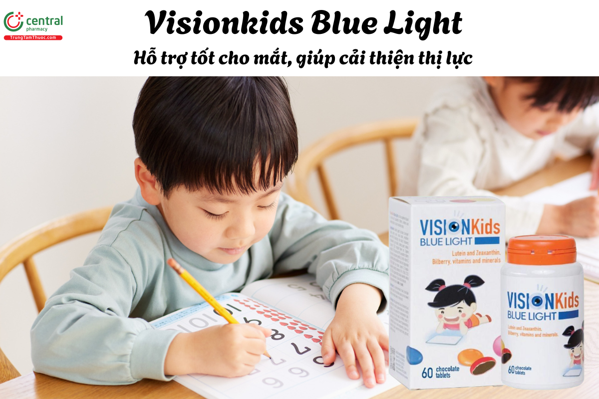 Visionkids Blue Light - Giúp bảo vệ võng mạc và duy trì thị lực 