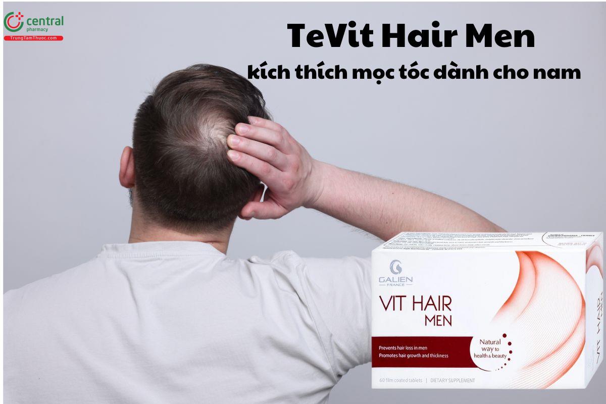  Vit Hair Men - Giúp nuôi dưỡng tóc từ bên trong, cải thiện tóc gãy rụng