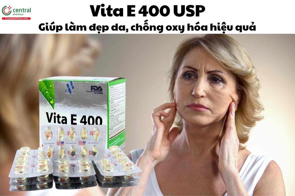 Vita E 400 USP chỉ định