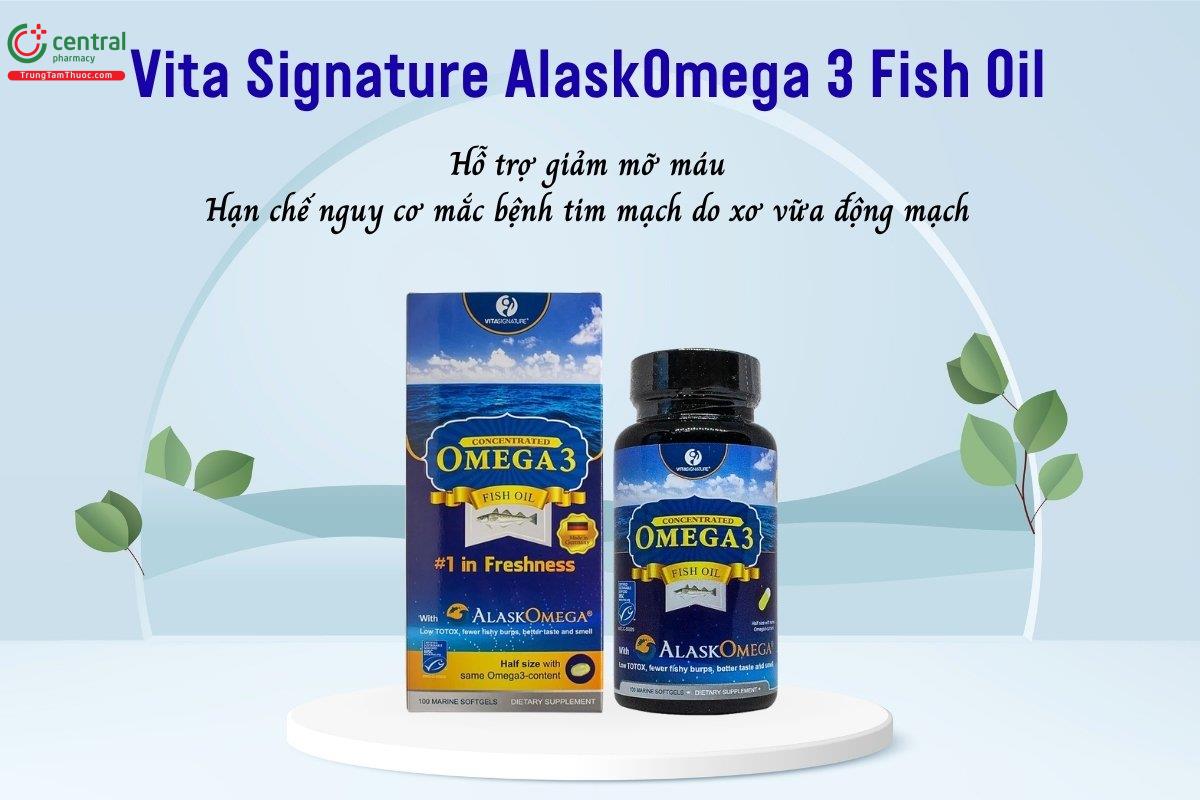 Vita Signature AlaskOmega 3 Fish Oil