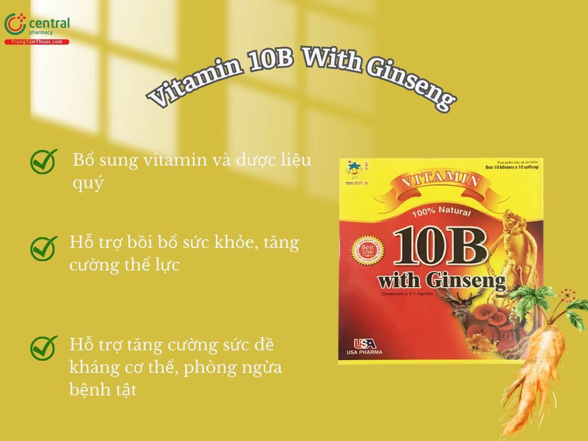 Vitamin 10B With Ginseng