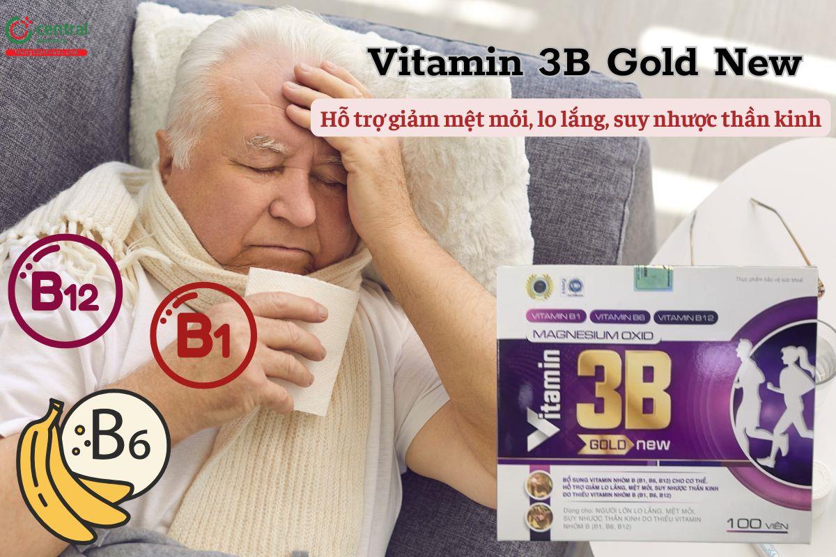 Vitamin 3B Gold New Beatexpharm bổ sung vitamin nhóm B cho cơ thể