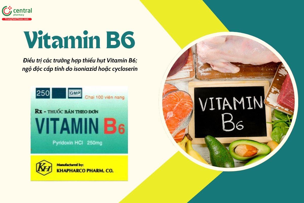 Tidosir US Pharma USA – Viên nang bổ sung Vitamin B6 hỗ trợ thần kinh, cải thiện thiếu máu