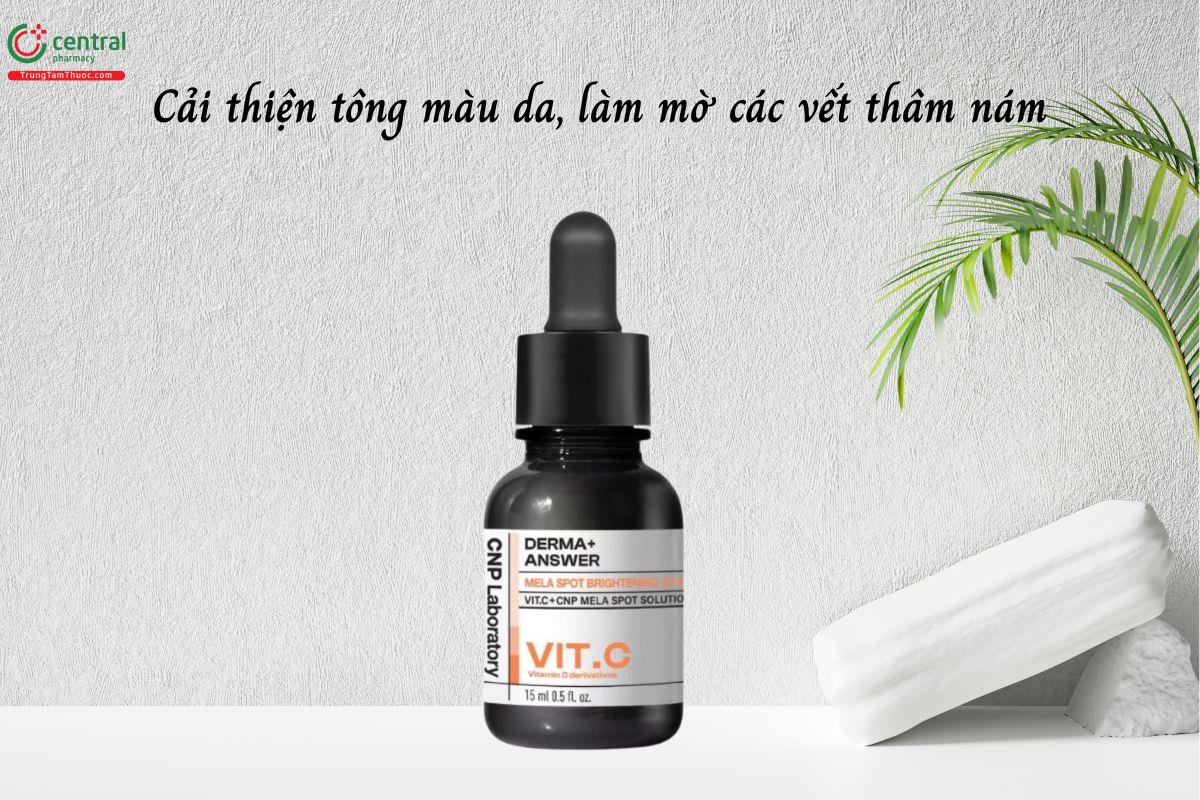 Tinh chất Vitamin C CNP Derma Answer VitC Mela Spot Ampule dưỡng sáng