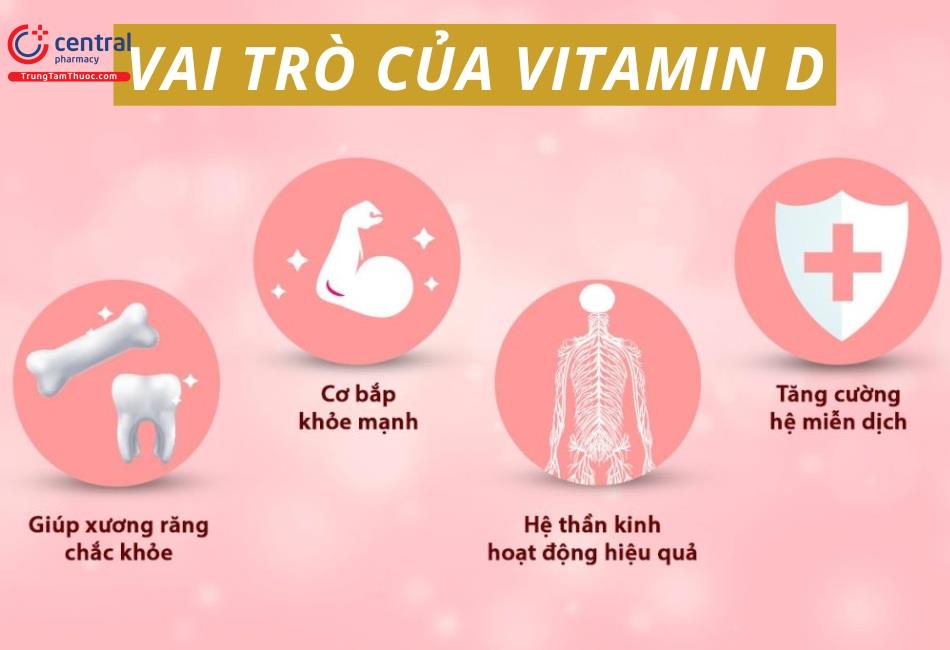 Vitamin D có vai trò quan trọng trong việc bảo vệ sức khỏe xương khớp