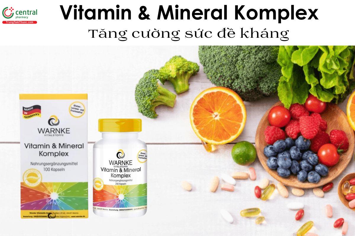 Vitamin & Mineral Komplex - Tăng cường sức đề kháng