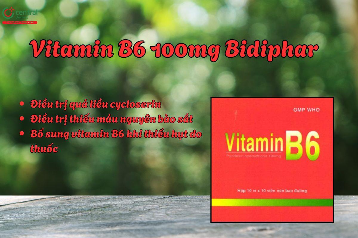 Vitamin B6 100mg Bidiphar
