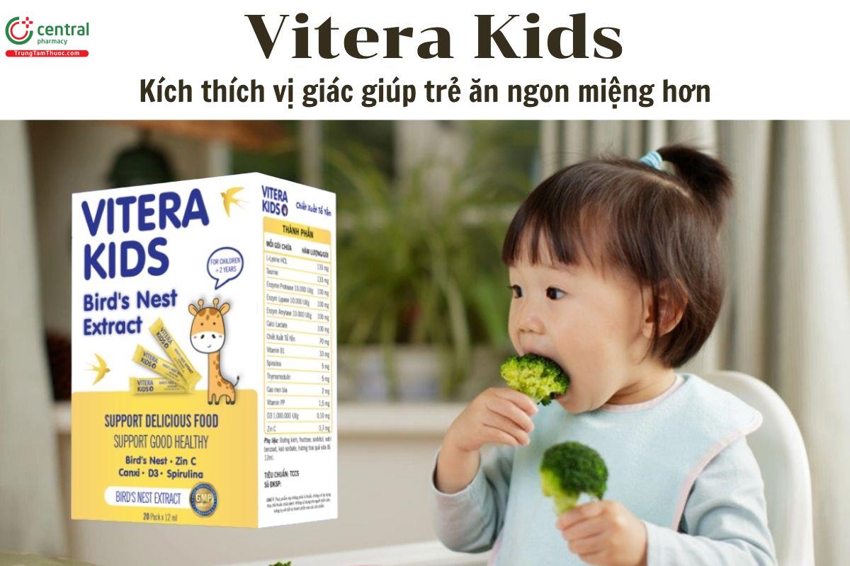 Vitera Kids - Kích thích vị giác giúp trẻ ăn ngon miệng hơn