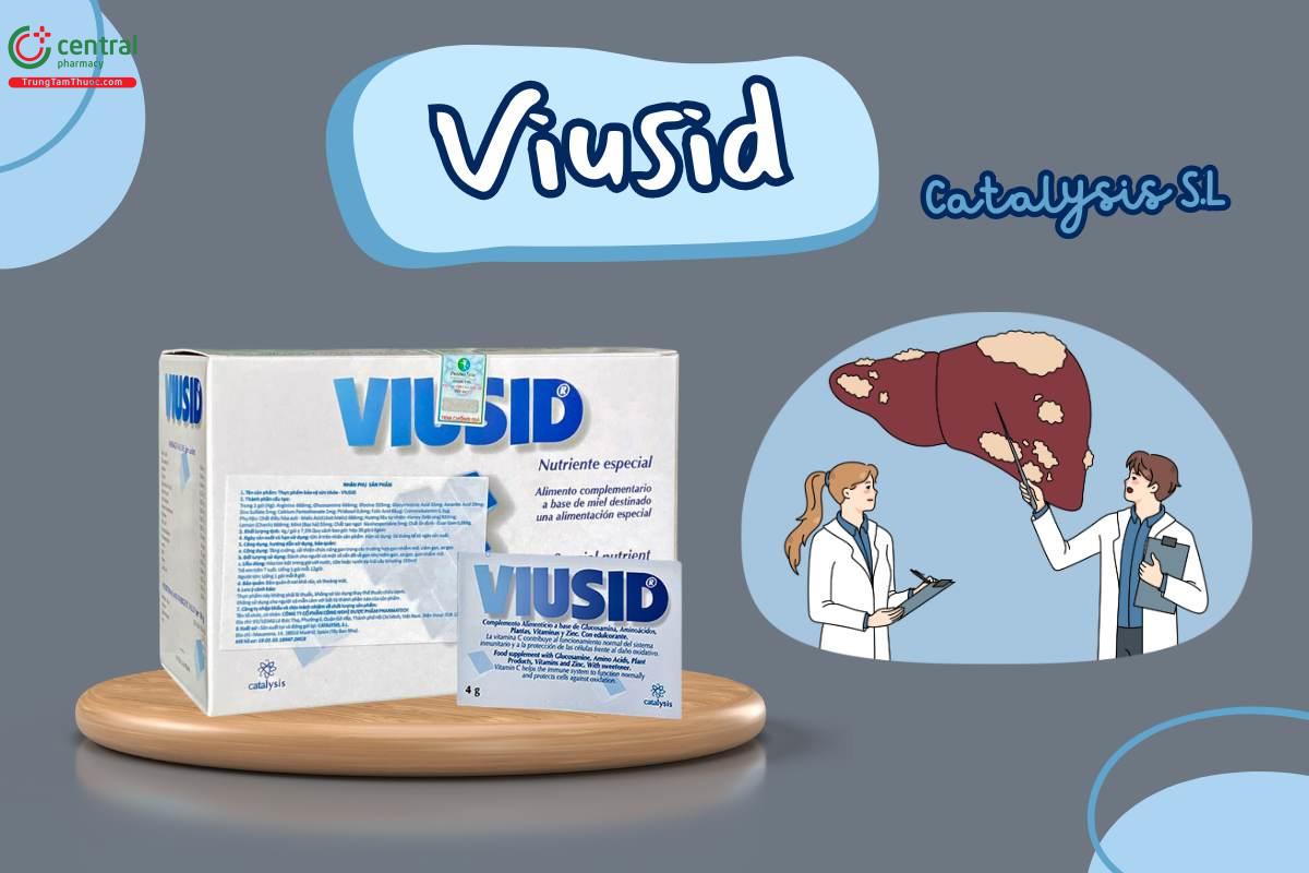 Tác dụng của sản phẩm Viusid (dạng bột)