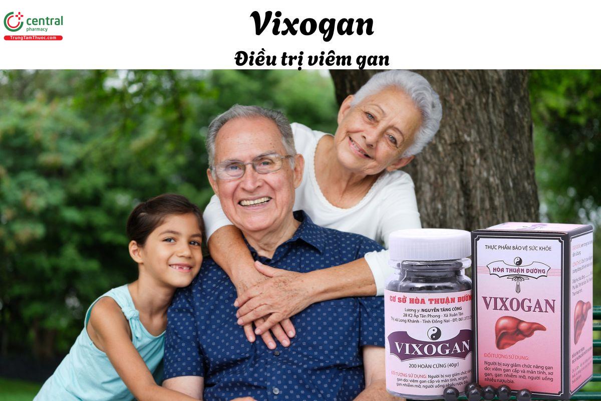 Thuốc Vixogan - Cải thiện viêm gan kèm vàng da, men gan tăng cao