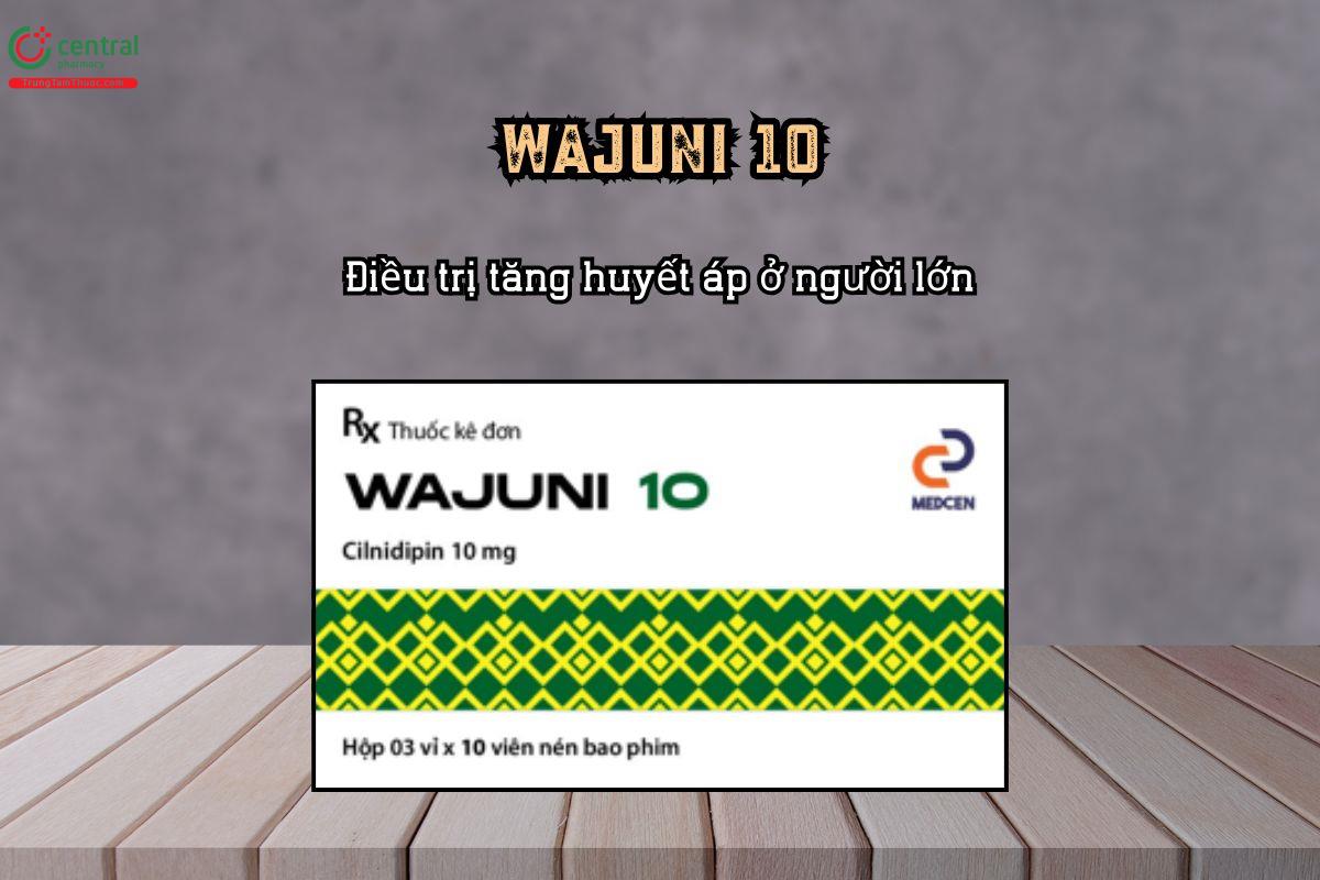 Điều trị tăng huyết áp với thuốc Wajuni 10