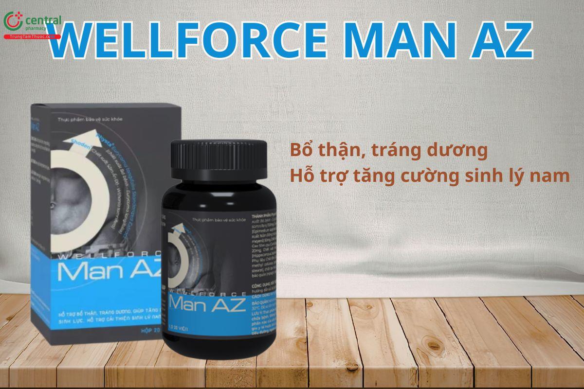 Wellforce man AZ giúp tăng cường sinh lực phái nam