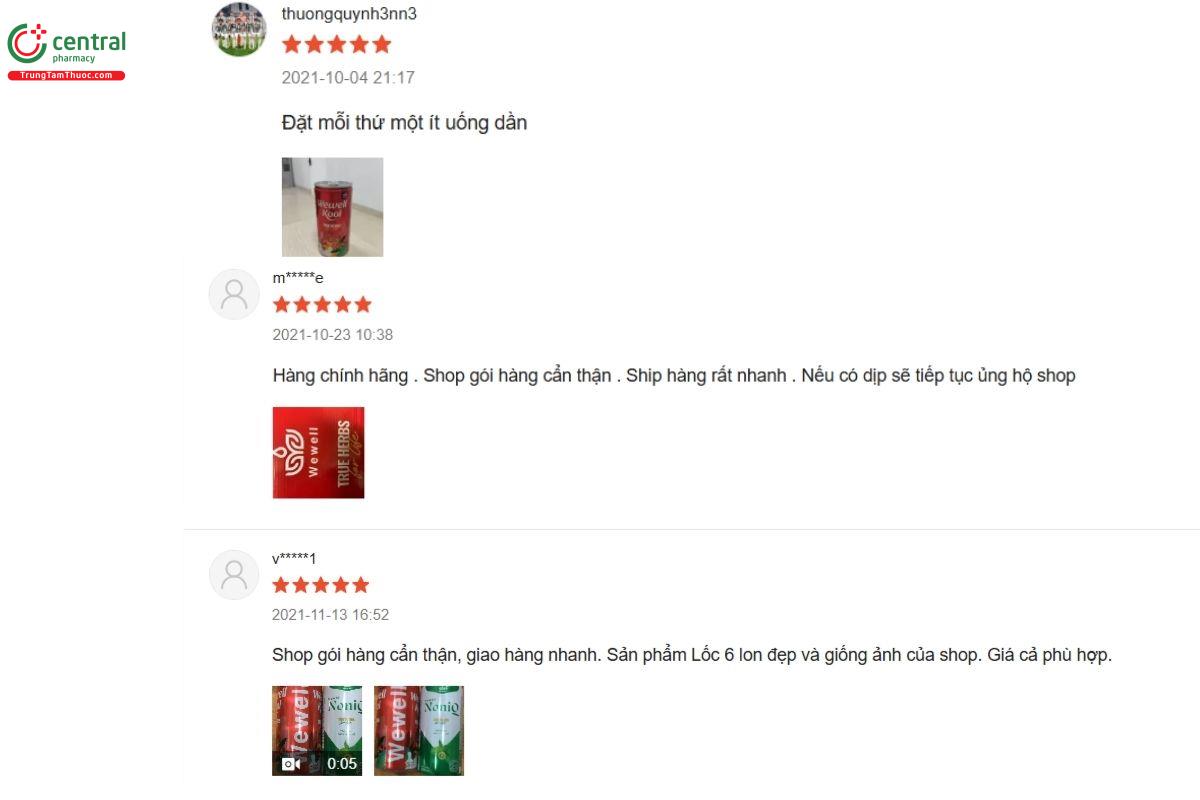 Phản hồi tù khách hàng