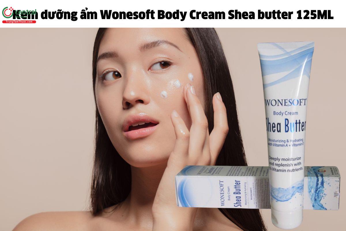 Kem dưỡng ẩm Wonesoft Body Cream Shea Butter - Giúp dưỡng ẩm da