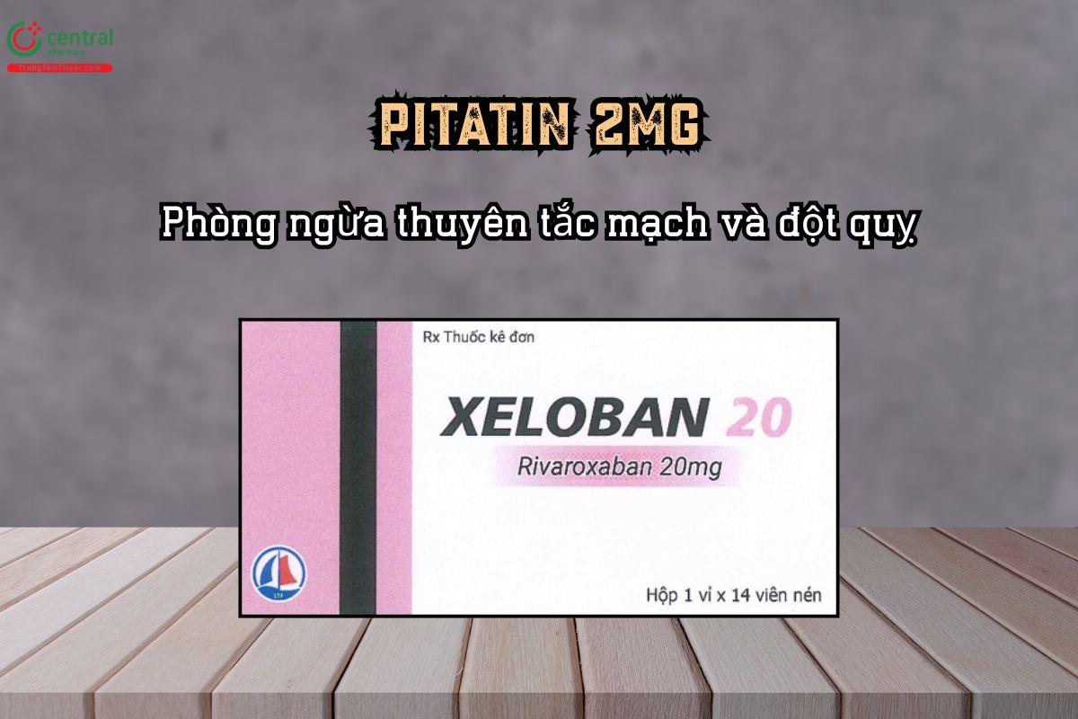 Phòng ngừa thuyên tắc mạch và đột quỵ - Thuốc XELOBAN 20
