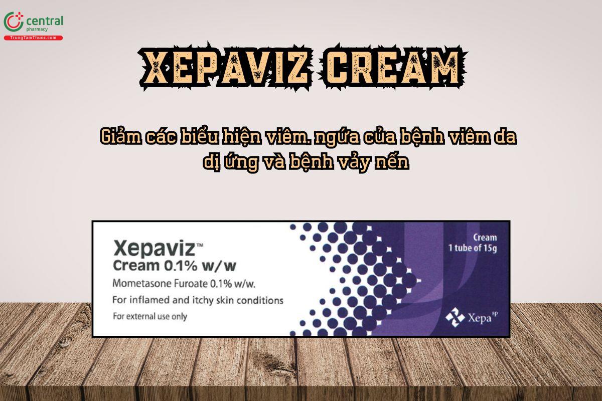 Giảm viêm và ngứa da với thuốc Xepaviz Cream 0.1% w/w
