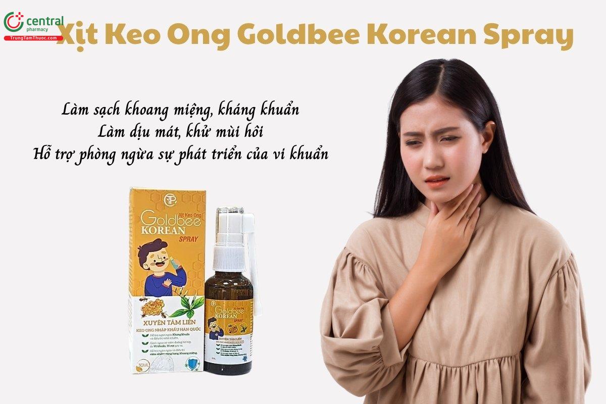 Xịt Keo Ong Goldbee Korean Spray