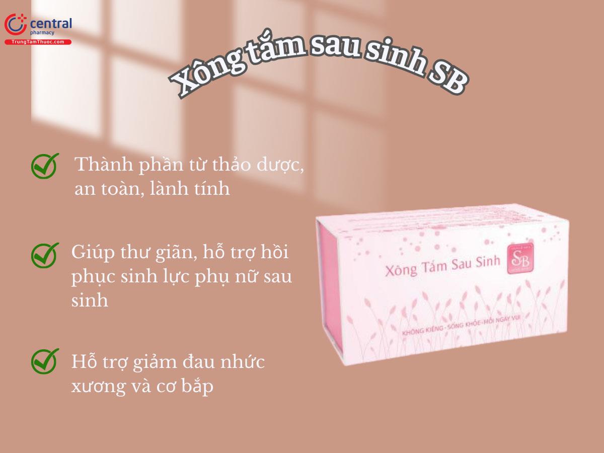 Xông tắm sau sinh SB