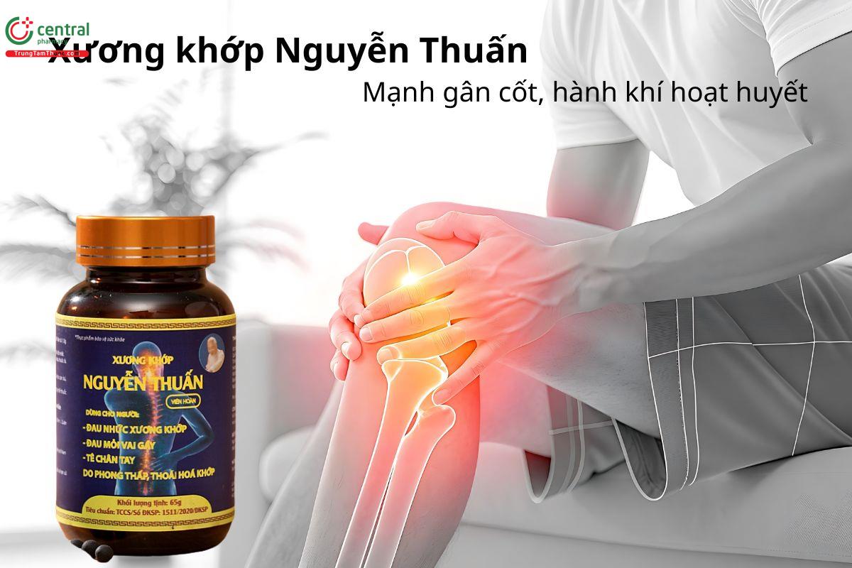 Thuốc Xương Khớp Nguyễn Thuấn - Giúp giảm đau mỏi, cải thiện vận động
