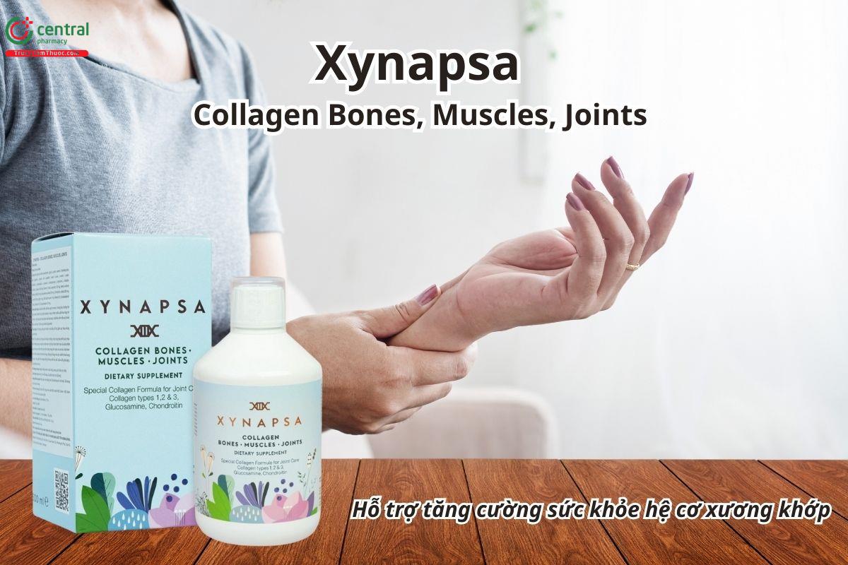 Xynapsa Collagen Bones, Muscles, Joints hỗ trợ tăng cường sức khỏe hệ cơ xương khớp
