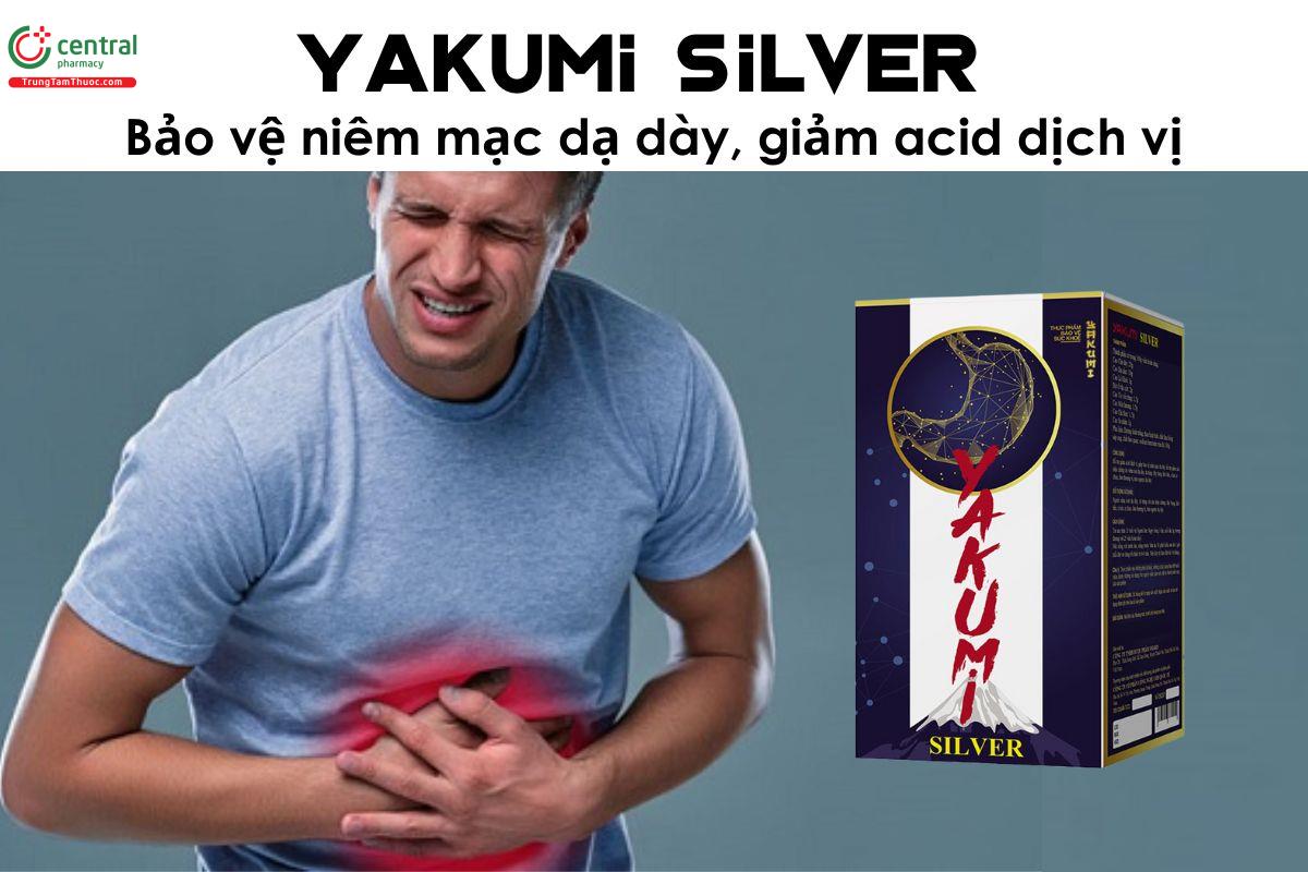 Yakumi silver - Bảo vệ niêm mạc dạ dày, giảm acid dịch vị