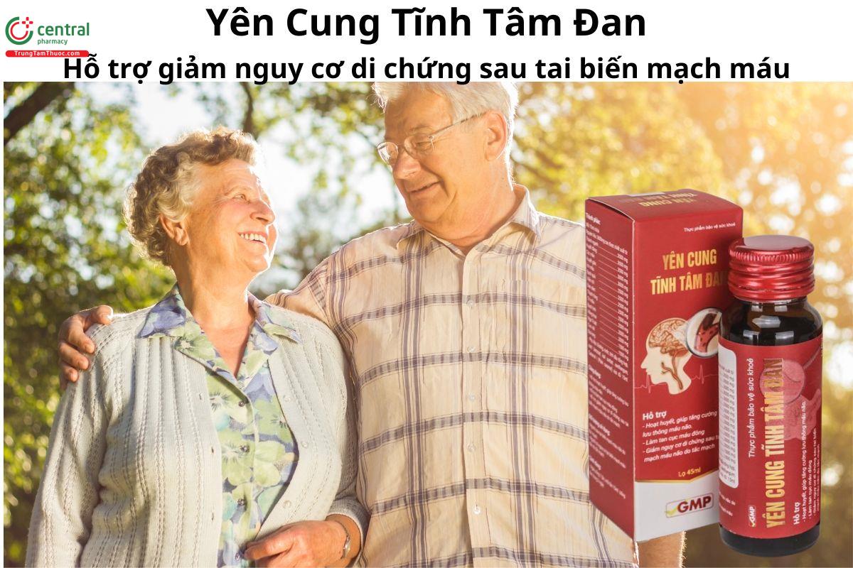Yên Cung Tĩnh Tâm Đan - Giúp hỗ trợ làm tan cục máu đông