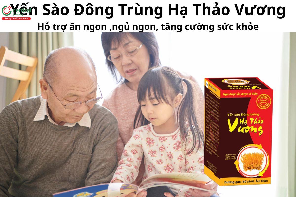 Yến Sào Đông Trùng Hạ Thảo Vương - Giúp nâng cao sức khỏe tổng thể
