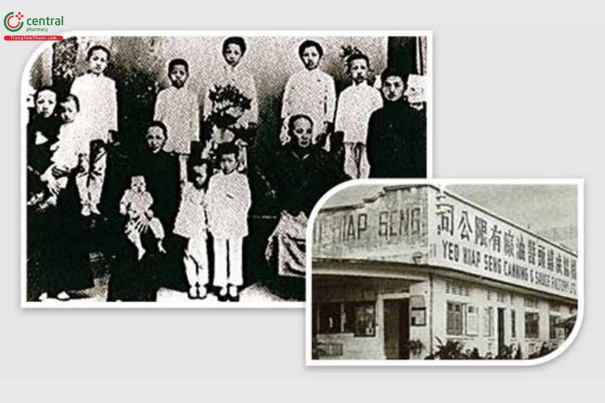 Hình ảnh của Yeo’s trong những năm đầu tiên