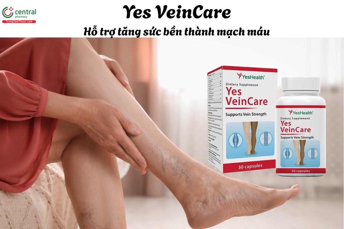 Yes VeinCare - Giúp cải thiện triệu chứng suy giãn tĩnh mạch