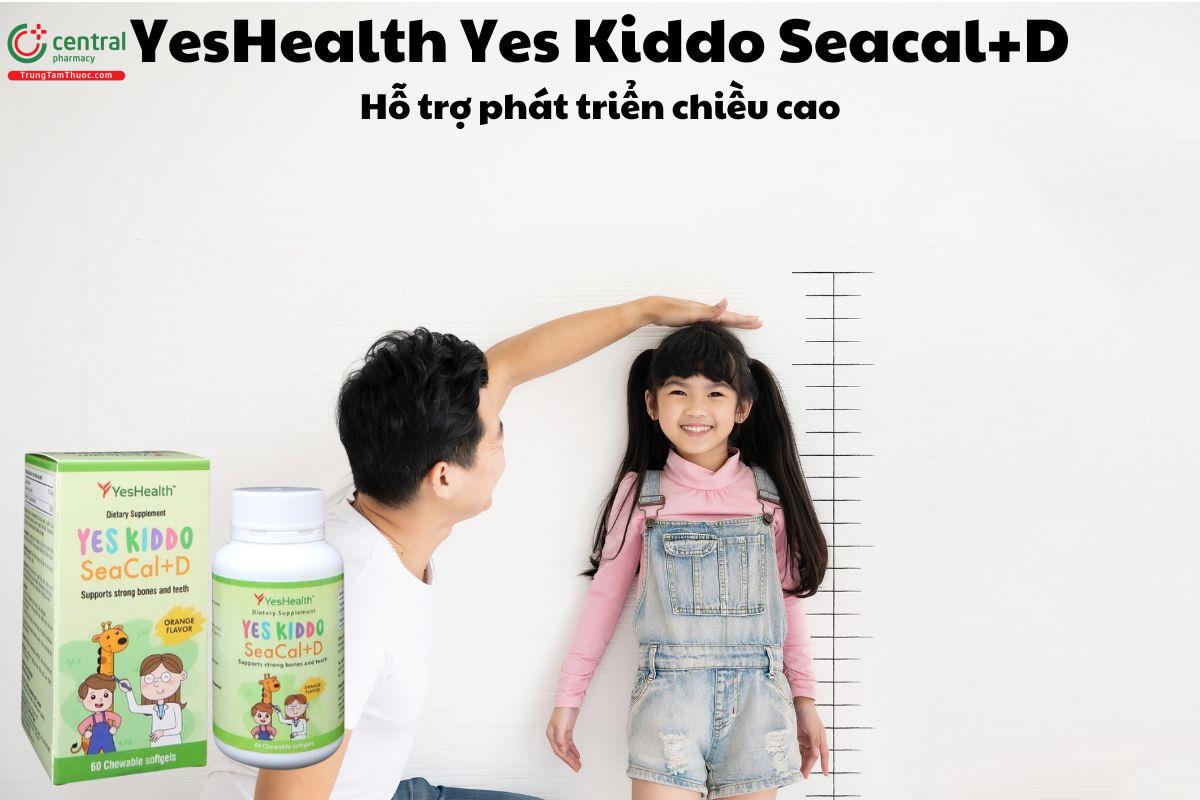  YesHealth Yes Kiddo Seacal+D - Giúp phát triển hệ xương và răng