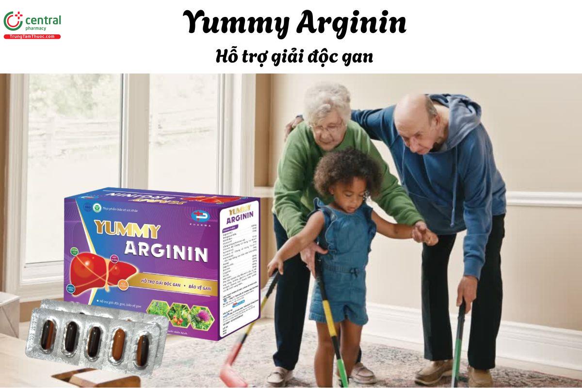 Yummy Arginin - Giúp giải độc, tăng cường chức năng gan