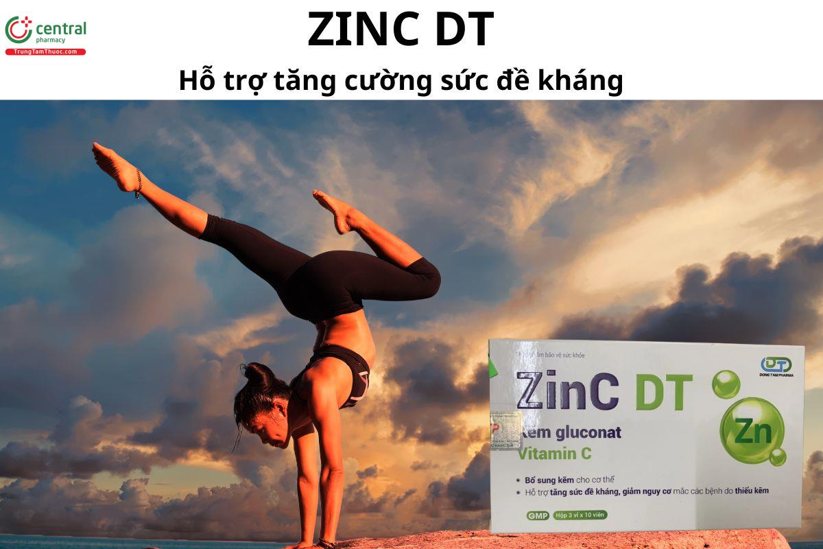 ZINC DT - Giúp bổ sung kẽm cho cơ thể, tăng cường sức đề kháng