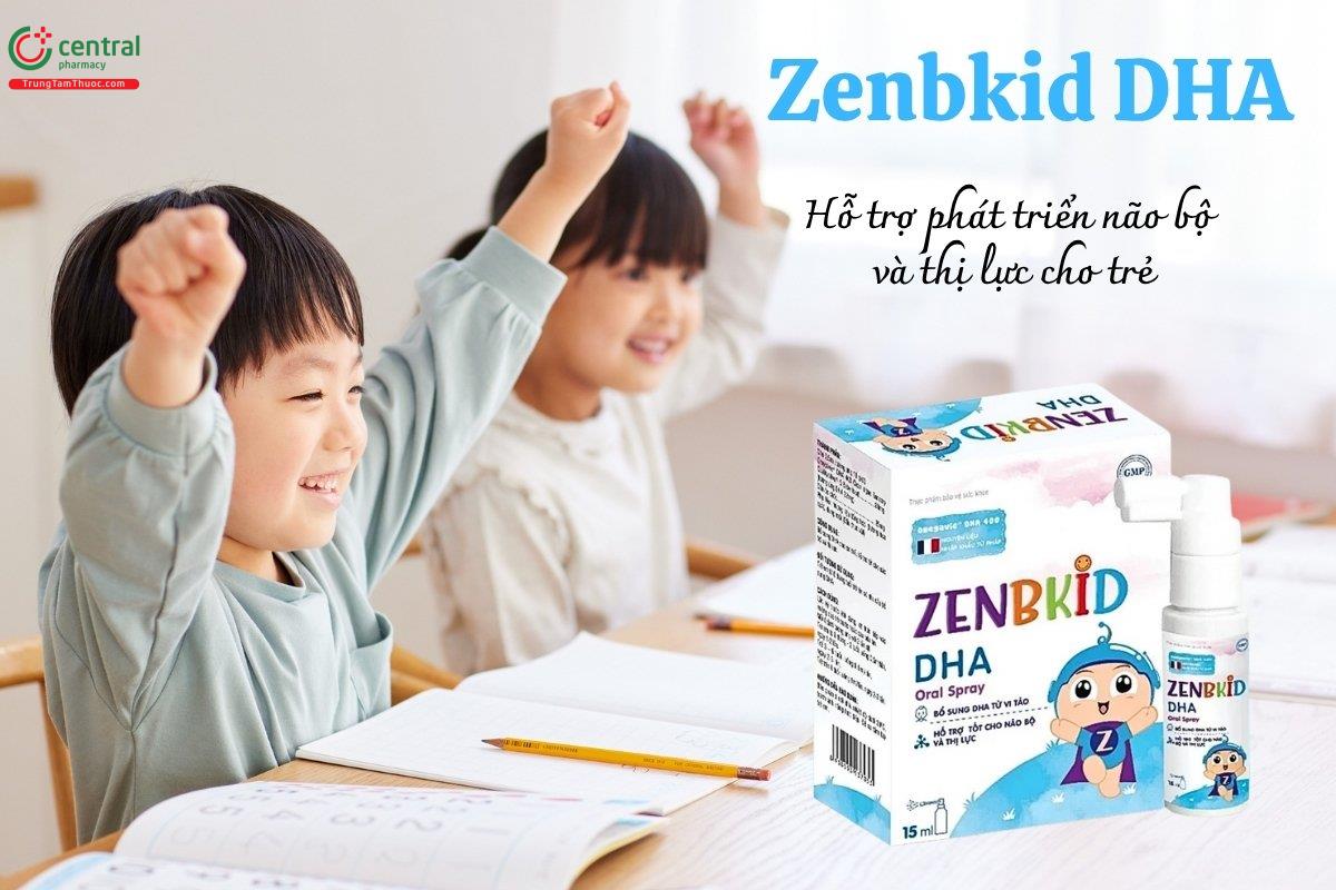 Zenbkid DHA hỗ trợ phát triển não bộ và thị lực cho trẻ