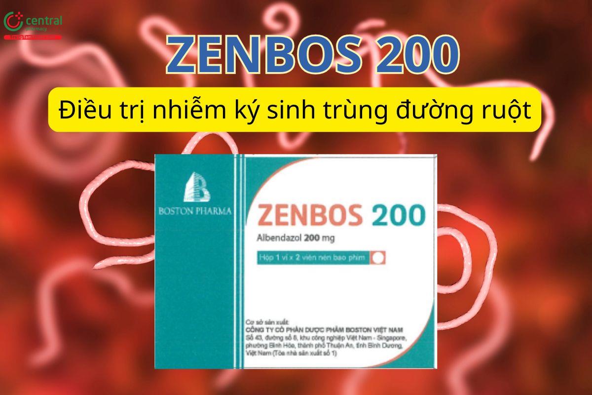 Zenbos 200 điều trị nhiễm ký sinh trùng