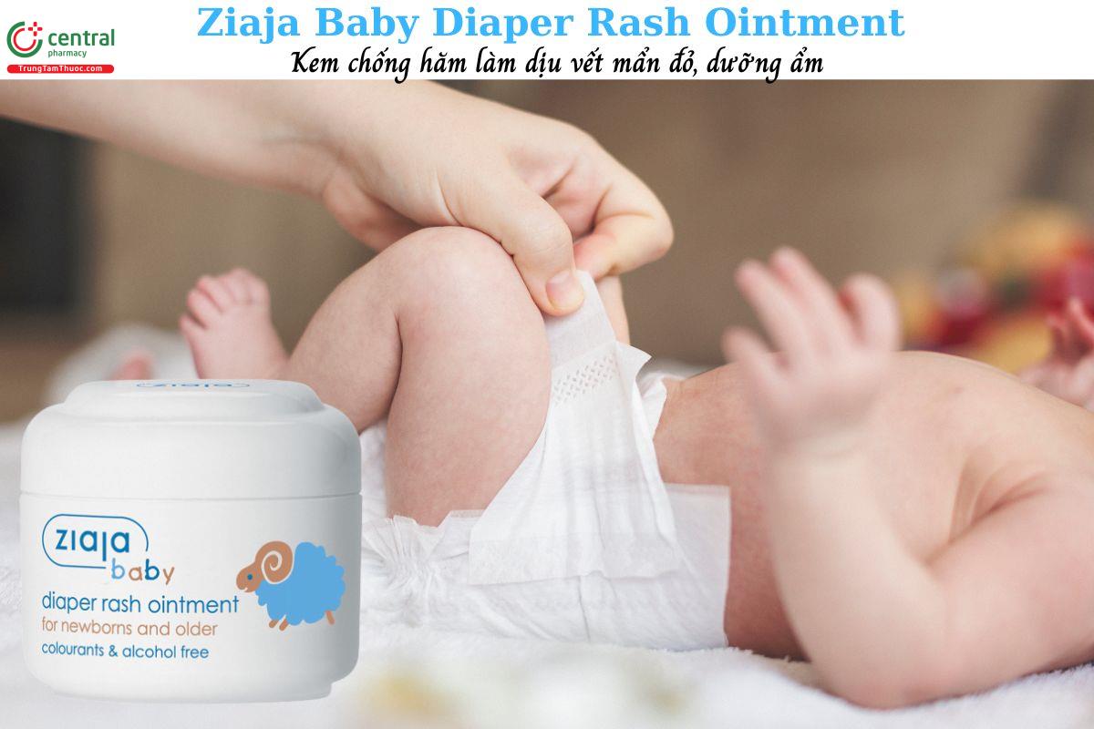 Ziaja Baby Diaper Rash Ointment dưỡng ẩm, chăm sóc vùng da dùng tã, bỉm của trẻ nhỏ
