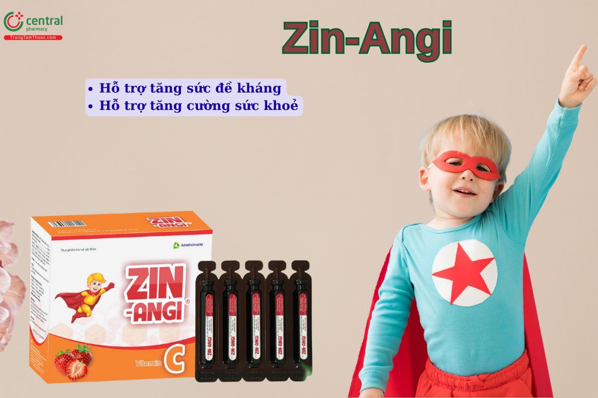 Sirô Zin-Angi giúp tăng cường sức đề kháng cho trẻ