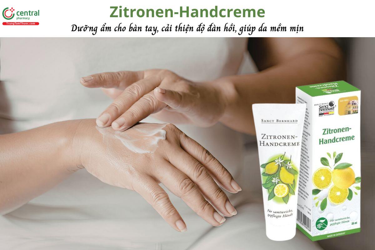 Kem dưỡng da tay Zitronen-Handcreme - Cấp ẩm, làm mềm da