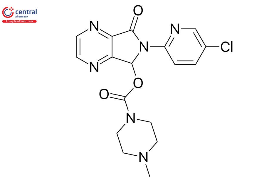Cấu trúc hóa học của Zopiclone