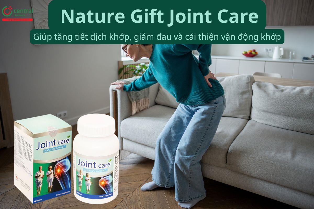 Nature Gift Joint Care giúp tăng tiết dịch khớp, giảm đau khớp