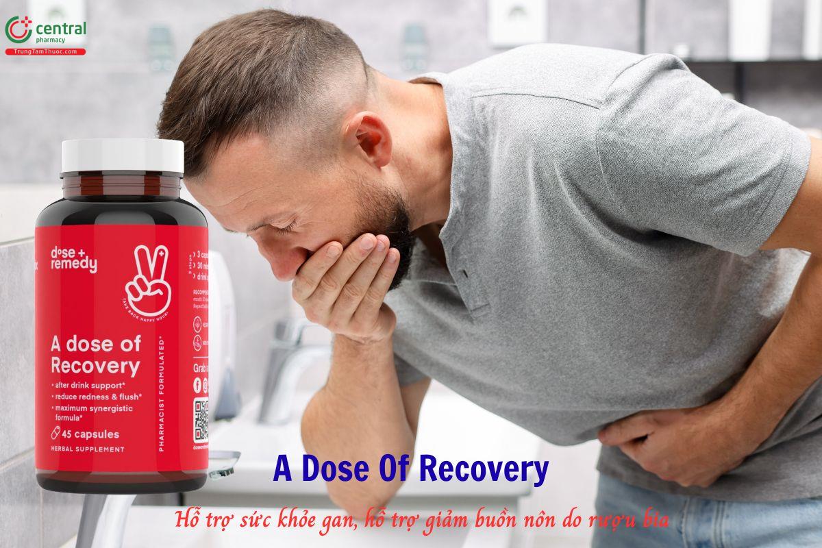A Dose Of Recovery giúp tăng chức năng gan, giải bia rượu